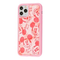 Чехол для iPhone 11 Pro Mickey Mouse ретро розовый