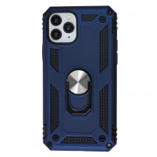 Чехол для iPhone 11 Pro Serge Ring ударопрочный синий