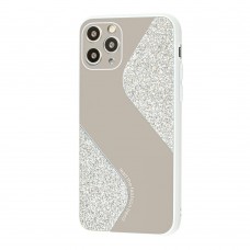 Чехол для iPhone 11 Pro Shine mirror белый