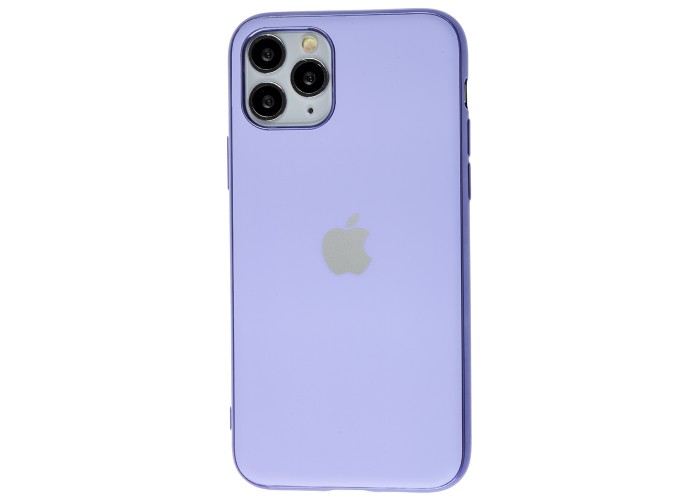 Чехол для iPhone 11 Pro Silicone case матовый (TPU) лавандовый