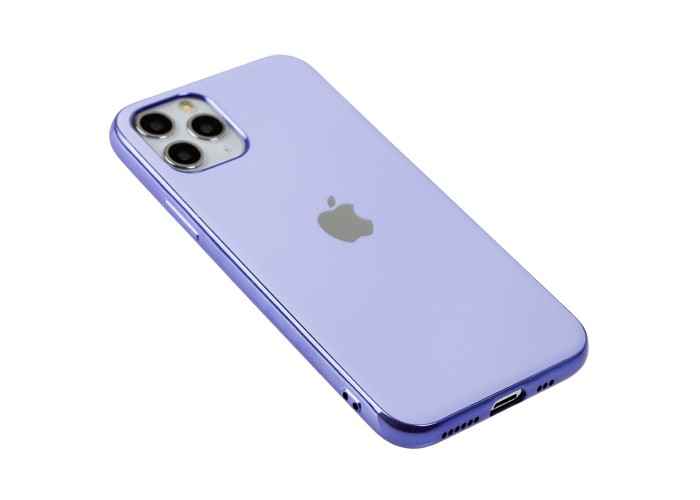 Чехол для iPhone 11 Pro Silicone case матовый (TPU) лавандовый