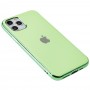 Чехол для iPhone 11 Pro Silicone case матовый (TPU) салатовый