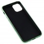 Чехол для iPhone 11 Pro Silicone case матовый (TPU) салатовый
