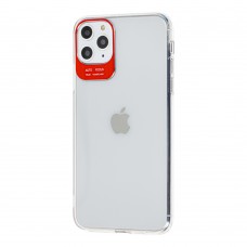 Чехолд для iPhone 11 Pro Epic clear прозрачный / красный