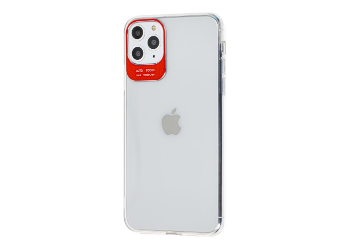 Чехолд для iPhone 11 Pro Epic clear прозрачный / красный
