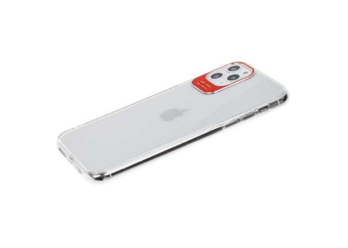 Чехолд для iPhone 11 Pro Epic clear прозрачный / красный