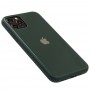 Чехол New glass для iPhone 11 Pro полночь зеленая