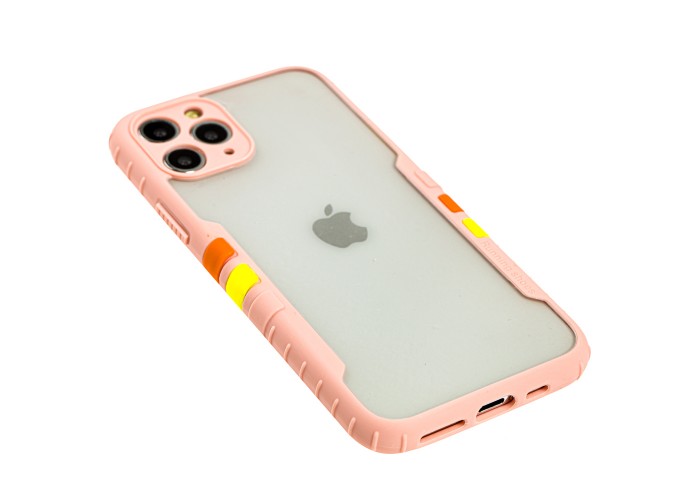 Чехол для iPhone 11 Pro Armor clear розовый