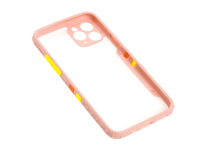 Чехол для iPhone 11 Pro Armor clear розовый