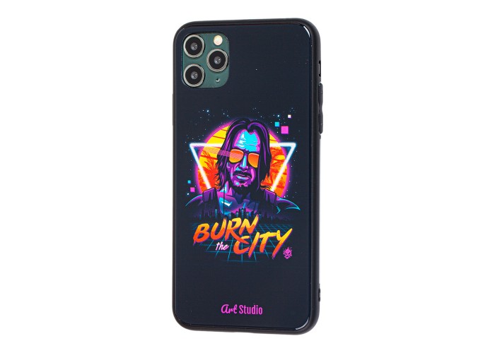 Чехол для iPhone 11 Pro ArtStudio CyberPunk Burn the City