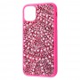 Чехол для iPhone 11 Pro Bling World Ornament Pearl Diamonds розовый