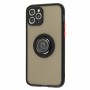 Чехол для iPhone 11 Pro LikGus Edging Ring черный / красный