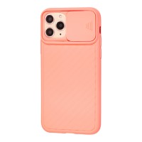 Чехол для iPhone 11 Pro Multi-Colored camera protect розовый