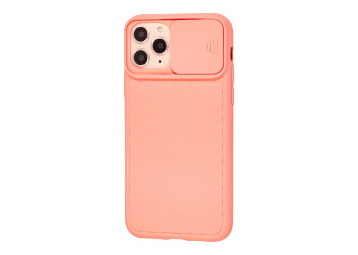 Чехол для iPhone 11 Pro Multi-Colored camera protect розовый
