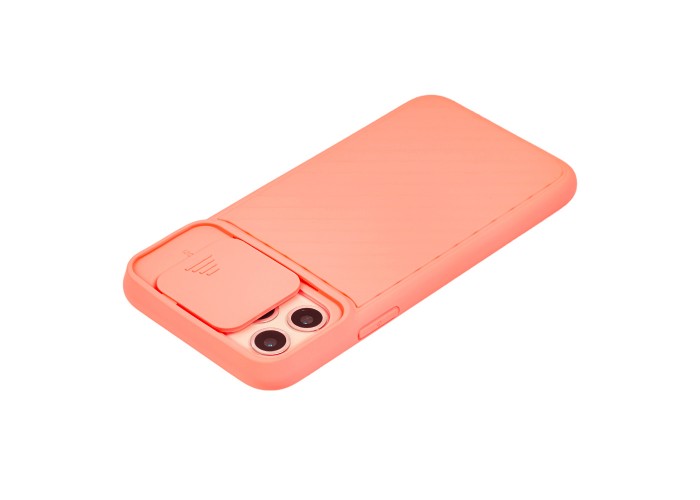 Чехол для iPhone 11 Pro Multi-Colored camera protect розовый