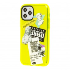 Чехол для iPhone 11 Pro Neon print antique