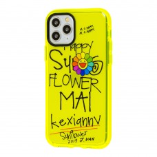 Чехол для iPhone 11 Pro Neon print happy