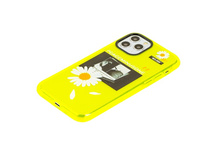 Чехол для iPhone 11 Pro Neon print ромашка