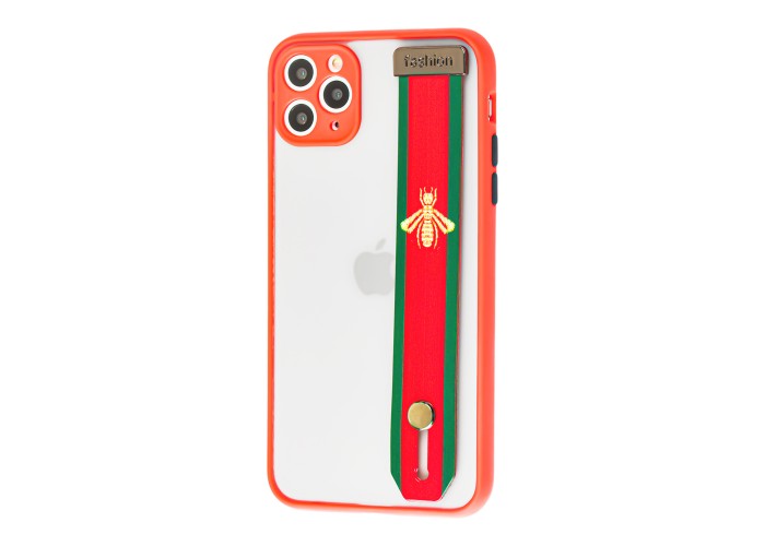 Чехол для iPhone 11 Pro WristBand G V красный