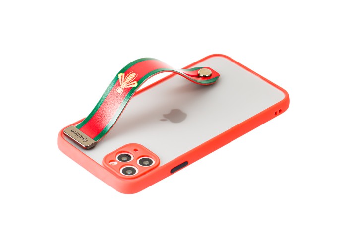 Чехол для iPhone 11 Pro WristBand G V красный