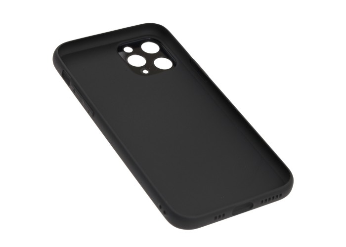 Чехол для iPhone 11 Pro glass LV черный