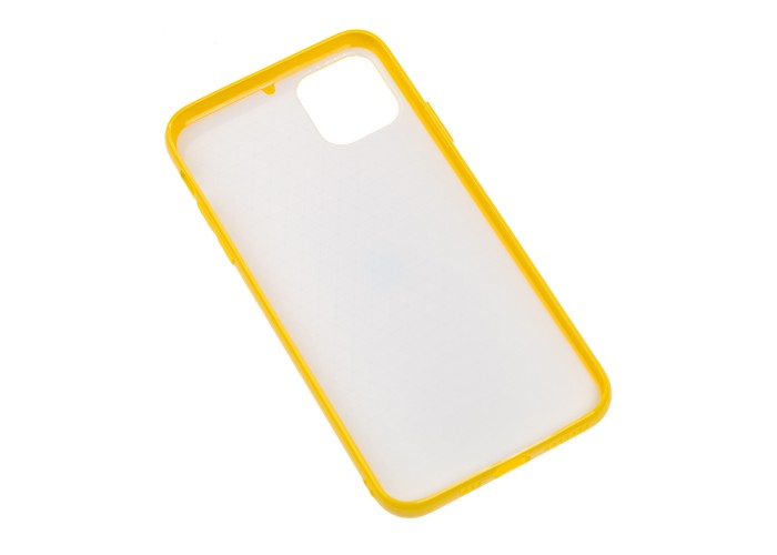 Чехол New glass для iPhone 11 Pro желтый
