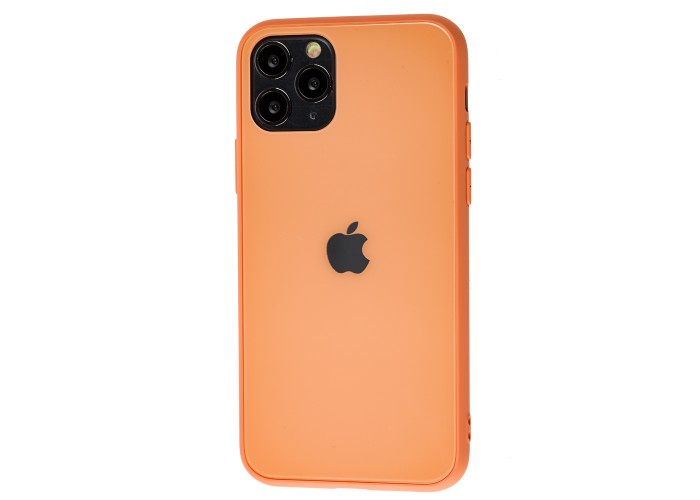 Чехол New glass для iPhone 11 Pro розовый песок