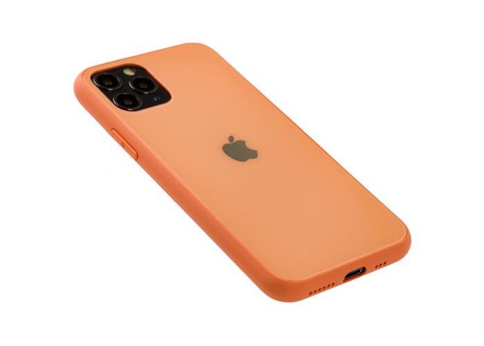 Чехол New glass для iPhone 11 Pro розовый песок