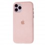 Чехол для iPhone 11 Pro Alcantara 360 розовый песок