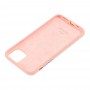 Чехол для iPhone 11 Pro Alcantara 360 розовый песок