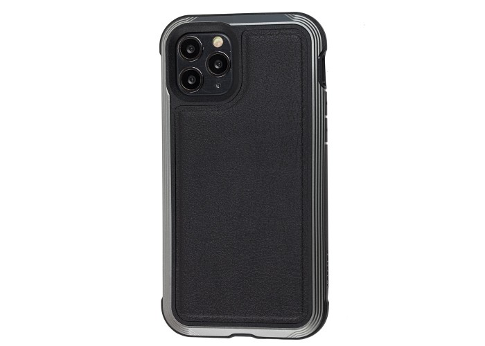 Чехол для iPhone 11 Pro Defense Lux Leather черный