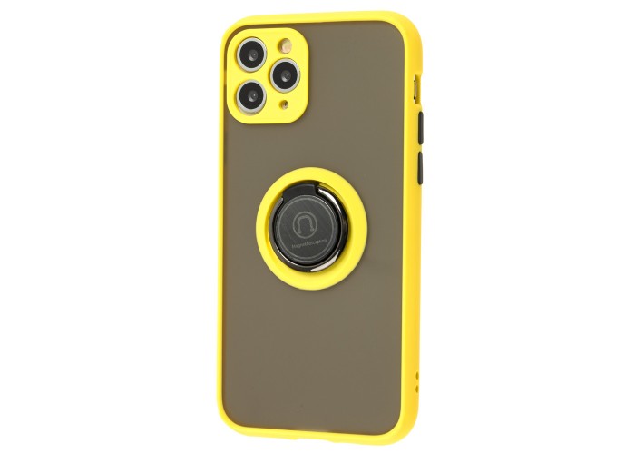 Чехол для iPhone 11 Pro LikGus Edging Ring желтый