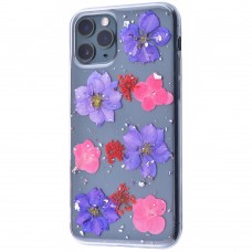 Чехол для iPhone 11 Pro Nature flowers (01)