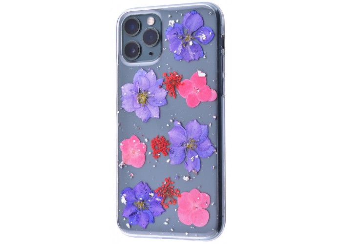 Чехол для iPhone 11 Pro Nature flowers (01)