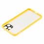 Чехол для iPhone 11 Pro Shine mirror желтый