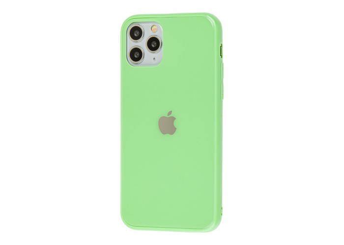 Чехол New glass для iPhone 11 Pro мятный
