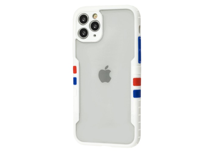Чехол для iPhone 11 Pro Armor clear белый