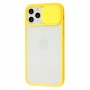Чехол для iPhone 11 Pro LikGus Camshield camera protect желтый