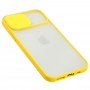 Чехол для iPhone 11 Pro LikGus Camshield camera protect желтый