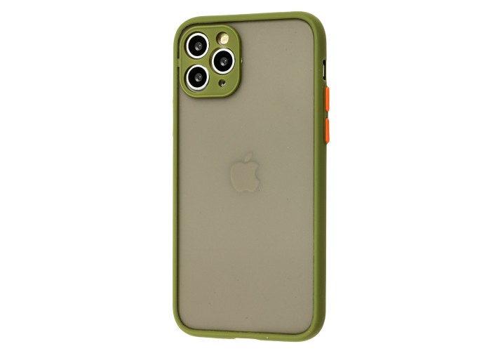 Чехол для iPhone 11 Pro LikGus Totu camera protect зеленый