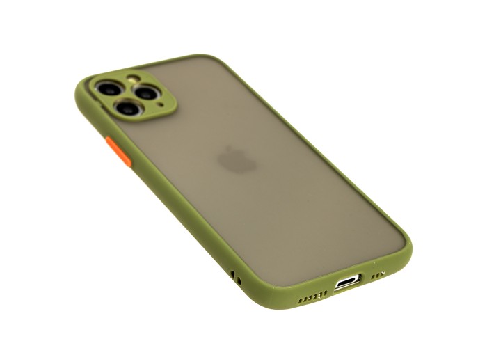 Чехол для iPhone 11 Pro LikGus Totu camera protect зеленый
