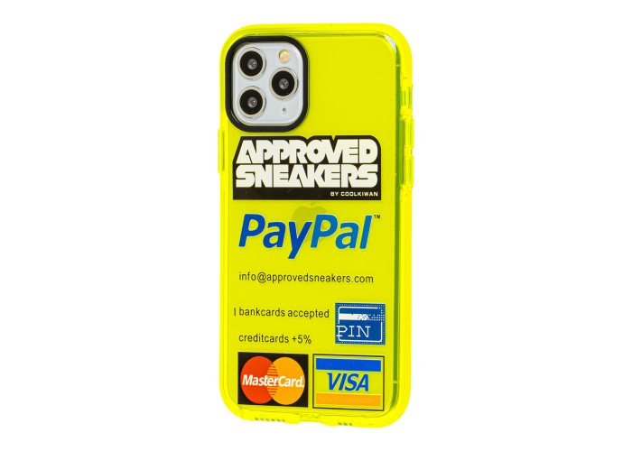 Чехол для iPhone 11 Pro Neon print PayPal