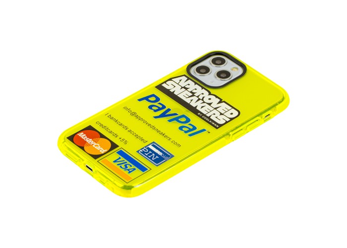 Чехол для iPhone 11 Pro Neon print PayPal