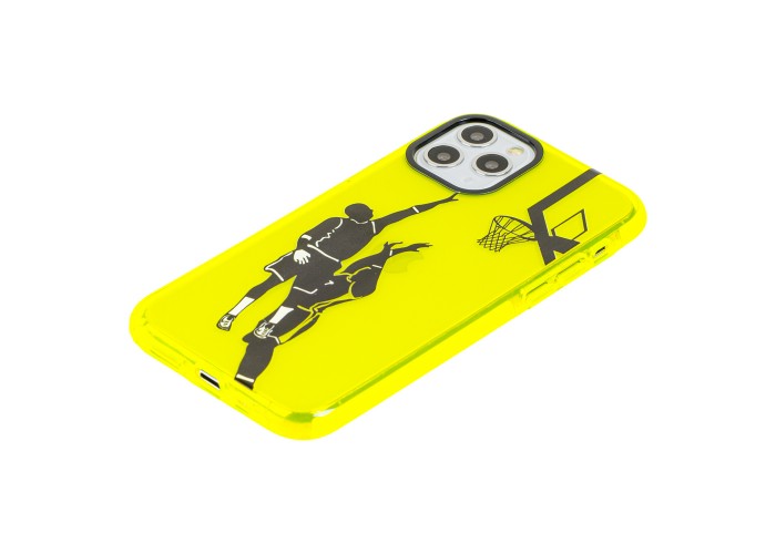 Чехол для iPhone 11 Pro Neon print basketball