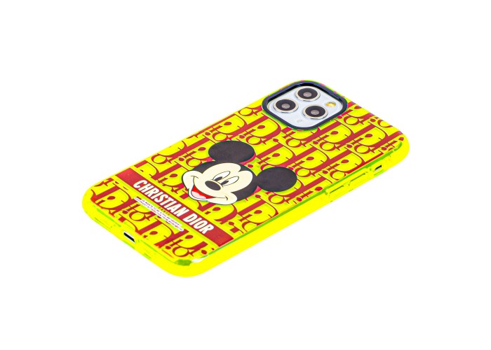 Чехол для iPhone 11 Pro Neon print Микки Маус CD