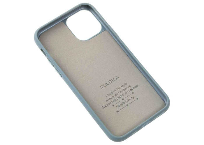 Чехол для iPhone 11 Pro Puloka Macaroon серый
