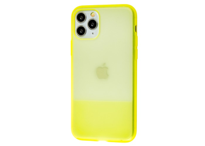 Чехол для iPhone 11 Pro Shadow Slim lemon yellow