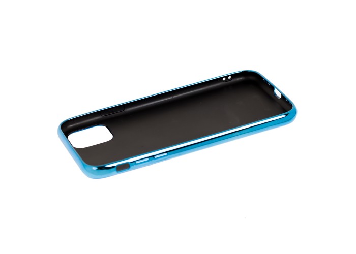 Чехол для iPhone 11 Pro Silicone case (TPU) голубой