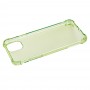 Чехол для iPhone 11 Pro WXD ударопрочный зеленый / прозрачный