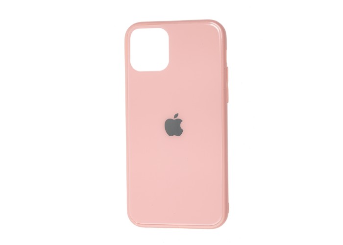 Чехол New glass для iPhone 11 Pro розовый